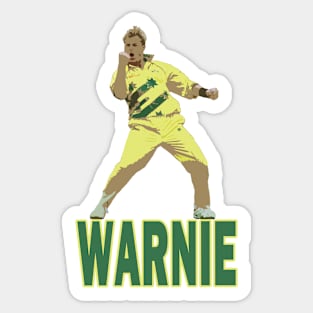 OG CRICKET - Shane Warne - WARNIE Sticker